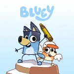 Bluey's Quest For The Gold Pen Icon
